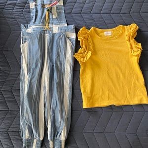 Matilda Jane with Joanna Gaines Fancy Free Overalls